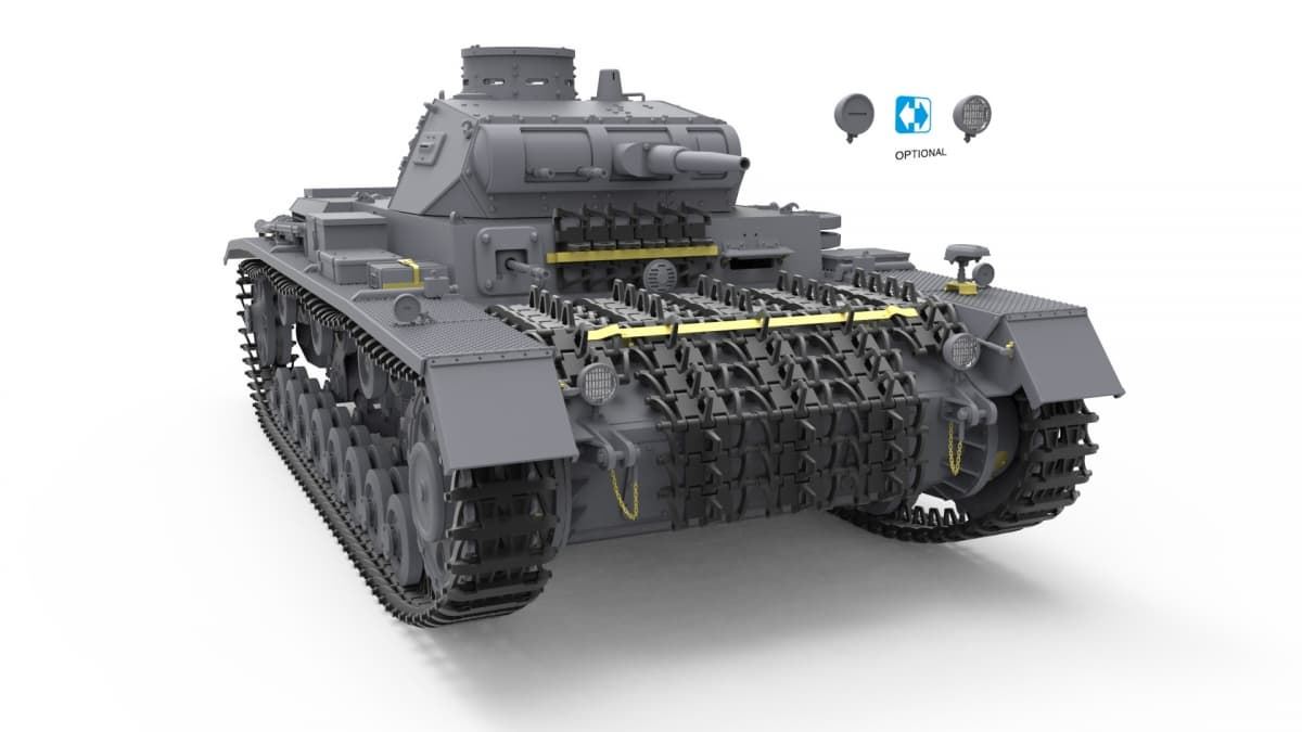 Miniart 1/35  Pz.Kpfw.III Ausf. D/B  (35213) - Imagen 10