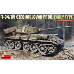Miniart 1/35  T-34/85 CZECHOSLOVAK PROD. EARLY TYPE (37085) - Imagen 1