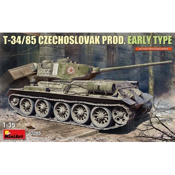 Miniart 1/35  T-34/85 CZECHOSLOVAK PROD. EARLY TYPE (37085) - Imagen 1
