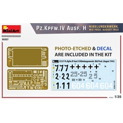 MiniArt Pz.Kpfw.IV Ausf. H NIBELUNGENWERK. MID PROD. AUGUST 1943 (35337) - Imagen 2