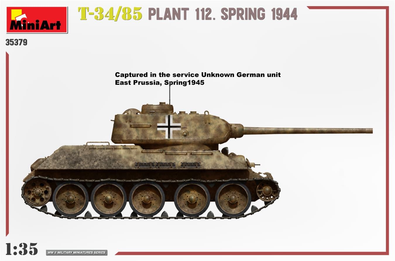 MiniArt T-34/85 PLANT 112. SPRING 1944 (35379) - Imagen 11