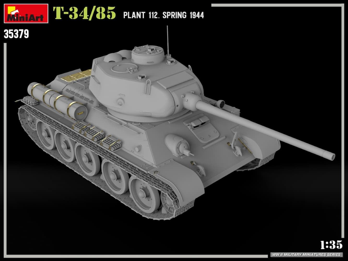 MiniArt T-34/85 PLANT 112. SPRING 1944 (35379) - Imagen 4