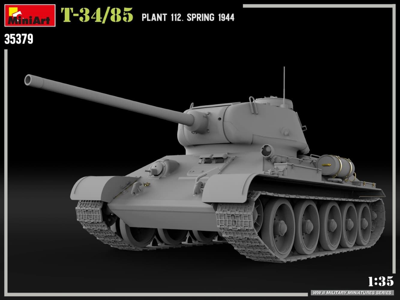 MiniArt T-34/85 PLANT 112. SPRING 1944 (35379) - Imagen 5