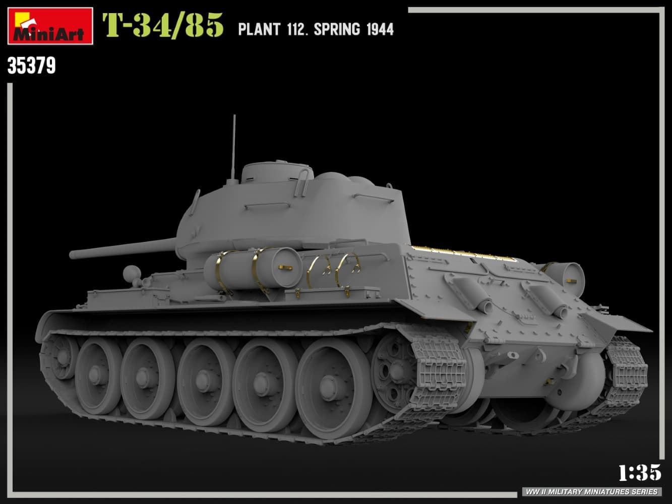 MiniArt T-34/85 PLANT 112. SPRING 1944 (35379) - Imagen 6