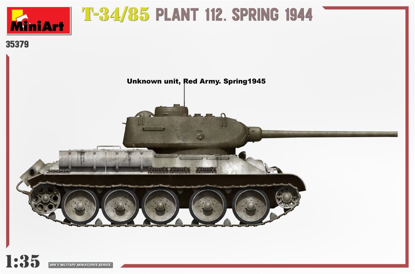 MiniArt T-34/85 PLANT 112. SPRING 1944 (35379) - Imagen 10