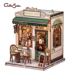 Miniature House Cafetería "Sunny Cafe" (233 piezas). - Imagen 2