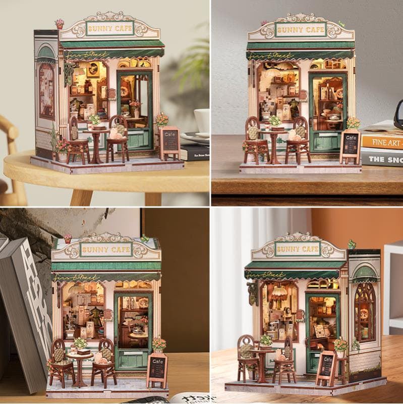 Miniature House Cafetería "Sunny Cafe"  (233 piezas). - Imagen 3