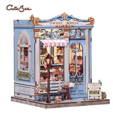 Miniature House Pastelería "Sweet Marie" con 242 piezas. - Imagen 1