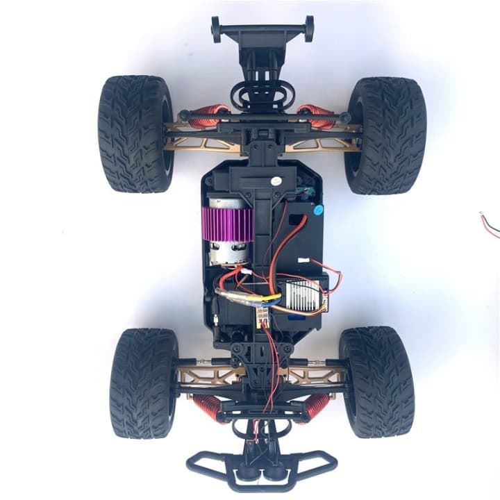 Monster Truck Speed 104009 Brushed 1/10 RTR Wltoys -  Coche radio control - Coche rc - Coche r/c - coche teledirigido - Imagen 3