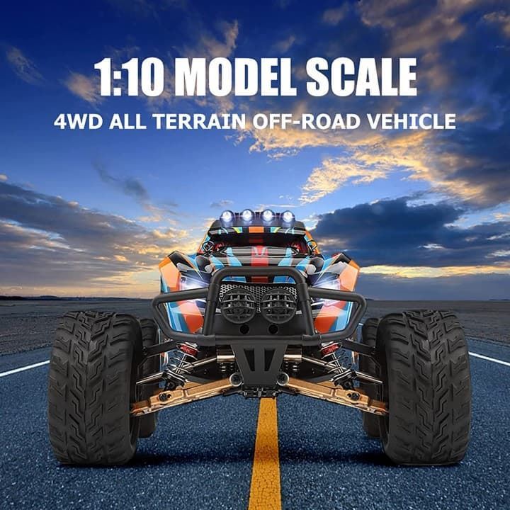 Monster Truck Speed 104009 Brushed 1/10 RTR Wltoys -  Coche radio control - Coche rc - Coche r/c - coche teledirigido - Imagen 4