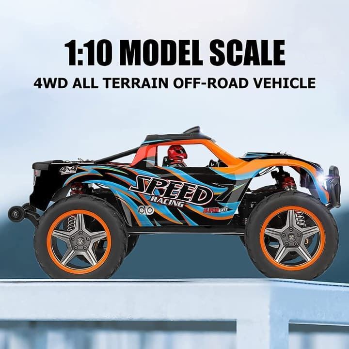 Monster Truck Speed 104009 Brushed 1/10 RTR Wltoys -  Coche radio control - Coche rc - Coche r/c - coche teledirigido - Imagen 5
