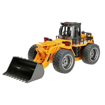 RETROEXCAVADORA BULLDOZER RC 1/18 1520 - Imagen 1