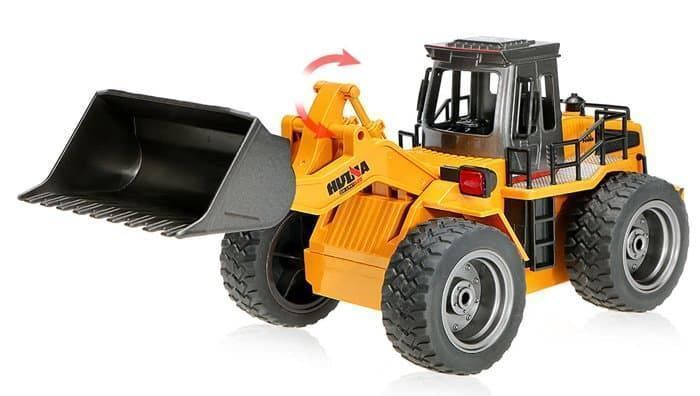 RETROEXCAVADORA BULLDOZER RC 1/18 1520 - Imagen 2