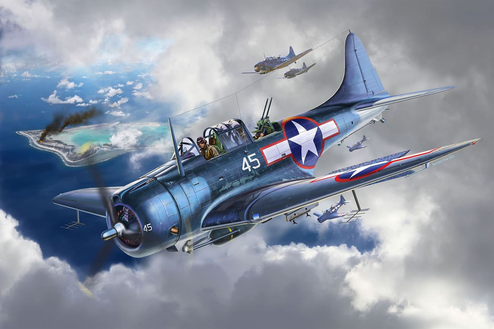 REVELL 03869 1/48 SBD-5 Dauntless - Imagen 1