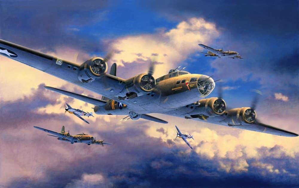 REVELL 04279 1/72 B-17F Memphis Belle (Military Aircraft) - Imagen 1