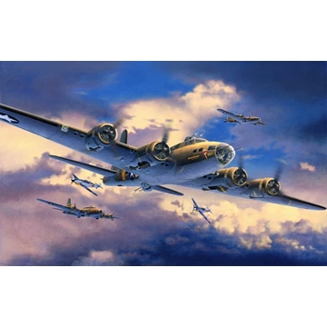 REVELL 04279 1/72 B-17F Memphis Belle (Military Aircraft) - Imagen 1