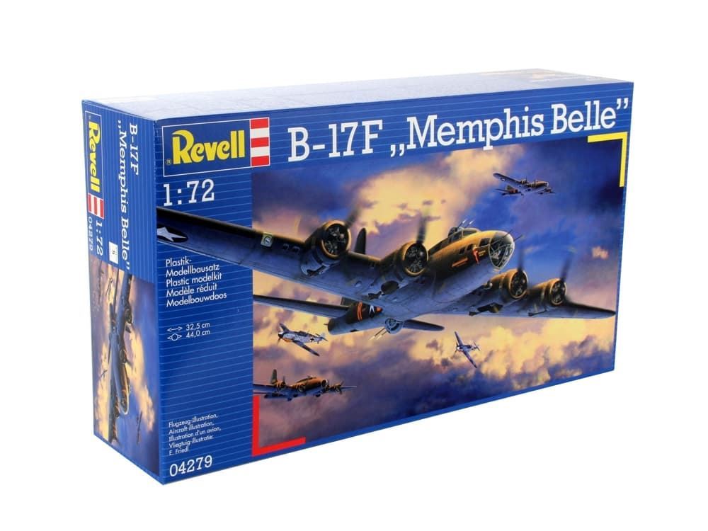 REVELL 04279 1/72 B-17F Memphis Belle (Military Aircraft) - Imagen 2