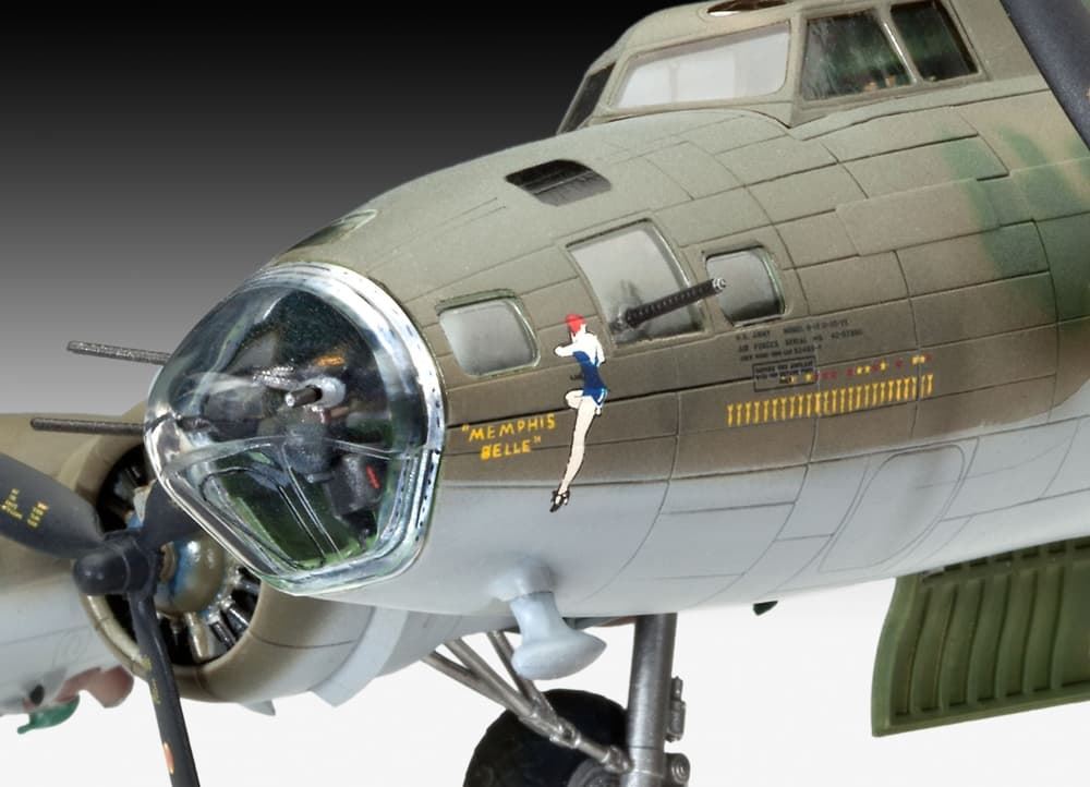 REVELL 04279 1/72 B-17F Memphis Belle (Military Aircraft) - Imagen 7