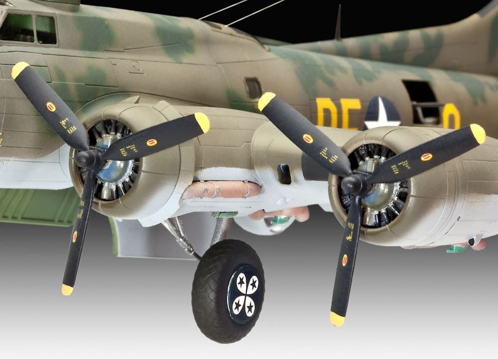 REVELL 04279 1/72 B-17F Memphis Belle (Military Aircraft) - Imagen 9