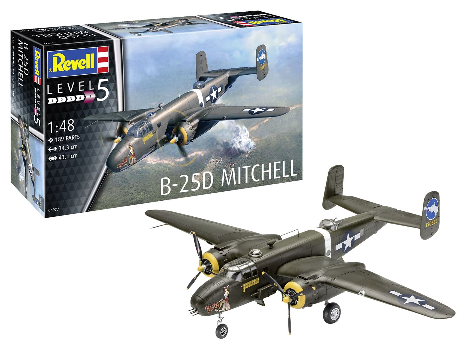 REVELL 04977 1/48 B-25D Mitchell - Imagen 1
