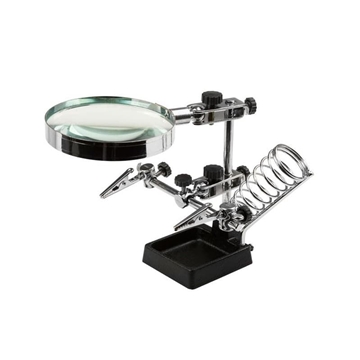 Robot Lupa para electrónica con soporte para soldador. - Imagen 1