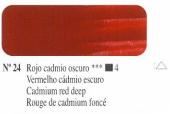 Rojo Cadmio Oscuro nº24 20ml. (serie 4) - Imagen 1