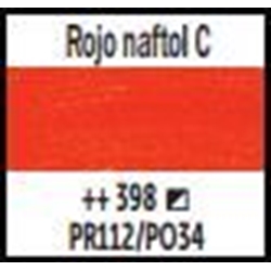 Rojo naftol claro nº 398 (40 ml.) - Imagen 1