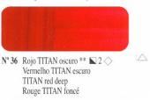 Rojo Titán oscuro nº36 (serie 2) - Imagen 1