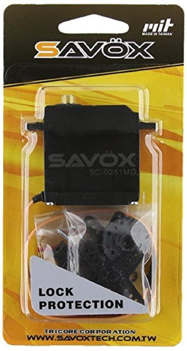 SERVO SAVOX SC-0251MG STANDARD 16KG / 018S - Imagen 3