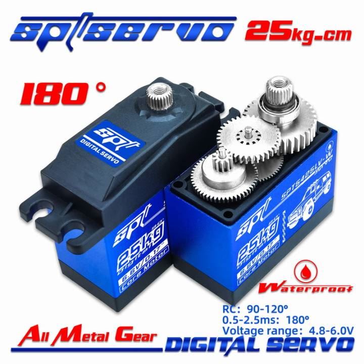 SERVO STANDARD DIGITAL HV 25KG / 0,19SEG CAJA - Imagen 1