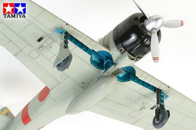 TAMIYA 1/72 Mitsubishi A6M2b Zero Fighter (Zeke) - Imagen 4