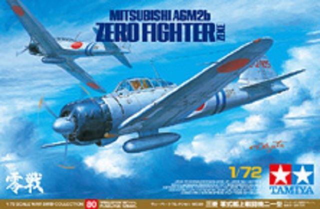 TAMIYA 1/72 Mitsubishi A6M2b Zero Fighter (Zeke) - Imagen 8