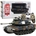 Tanque LEOPARD 1/18 2.4g R/C con humo y bola - Imagen 1