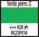 Verde permanente claro nº 618 (40 ml.) - Imagen 1