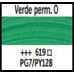 verde permanente oscuro nº 619 (40 ml.) - Imagen 1