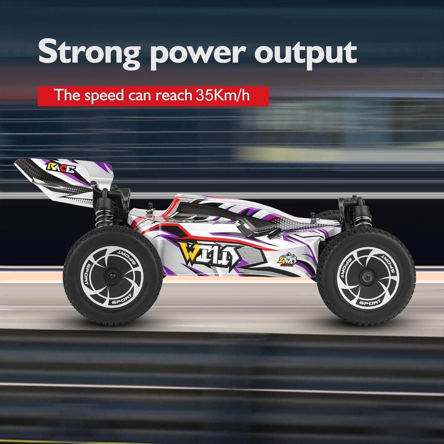 Wltoys 144016 35 KM/H 1/14 - Imagen 4