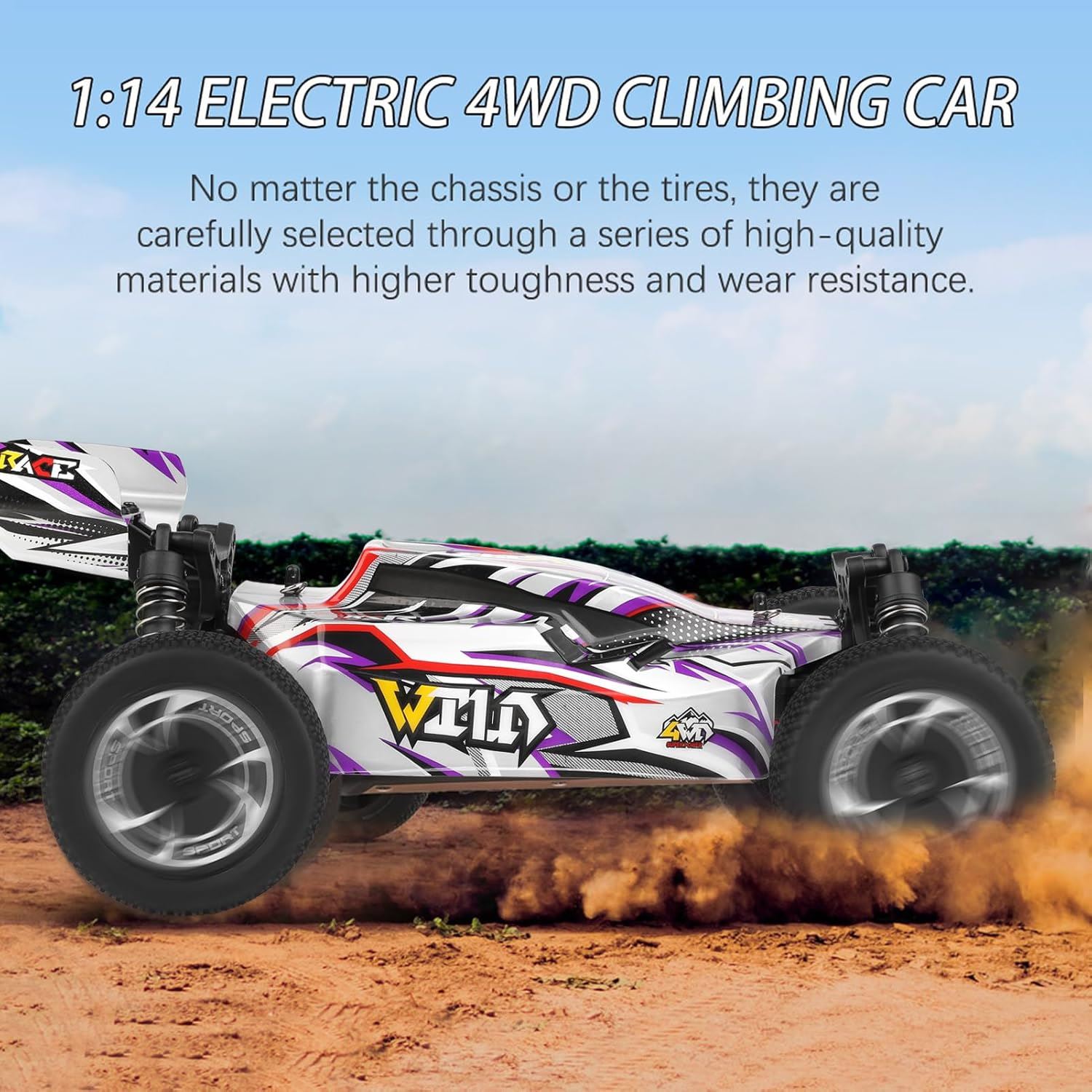 Wltoys 144016 35 KM/H 1/14 - Imagen 5