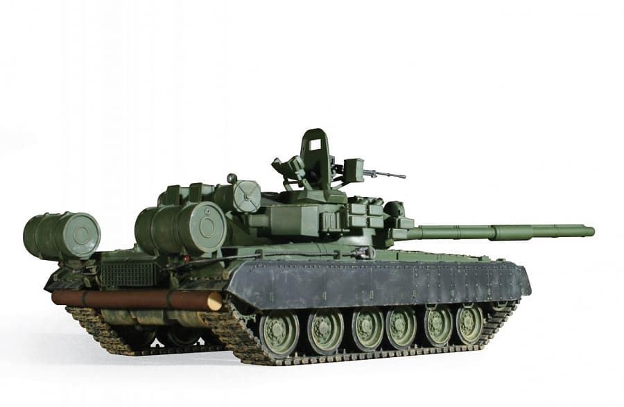 ZVEZDA 1/35 Tanque de batalla principal ruso con blindaje reactivo explosivo T-80BV (3592) - Imagen 3