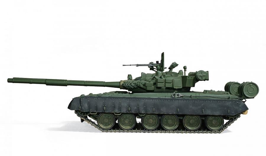 ZVEZDA 1/35 Tanque de batalla principal ruso con blindaje reactivo explosivo T-80BV (3592) - Imagen 4