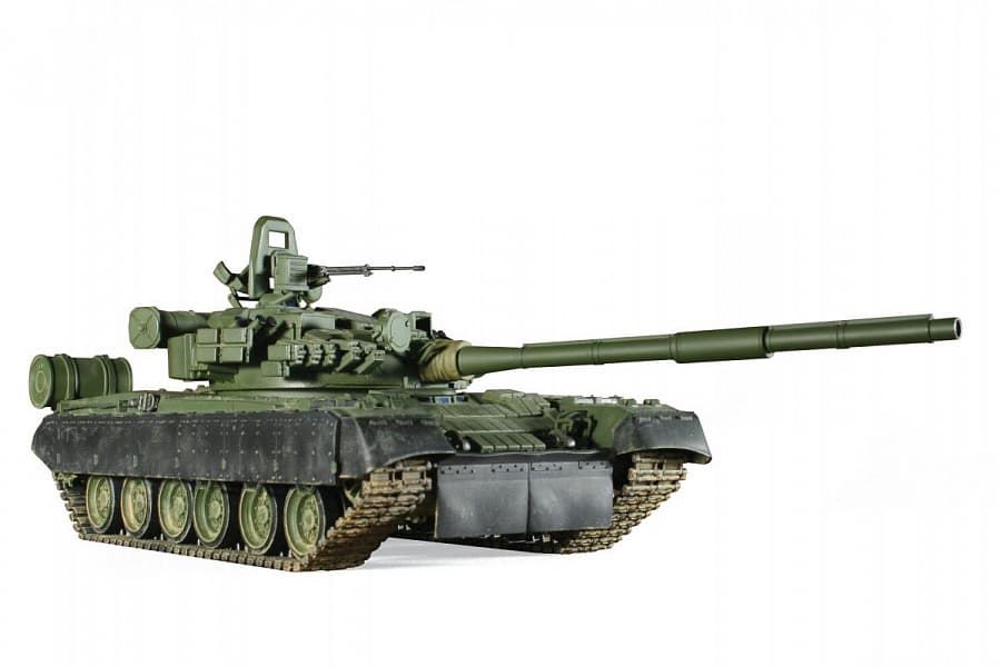 ZVEZDA 1/35 Tanque de batalla principal ruso con blindaje reactivo explosivo T-80BV (3592) - Imagen 6